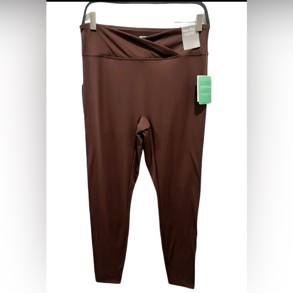 Forever 21 Brown High-Rise Stretch Leggings - Picture 4 of 8